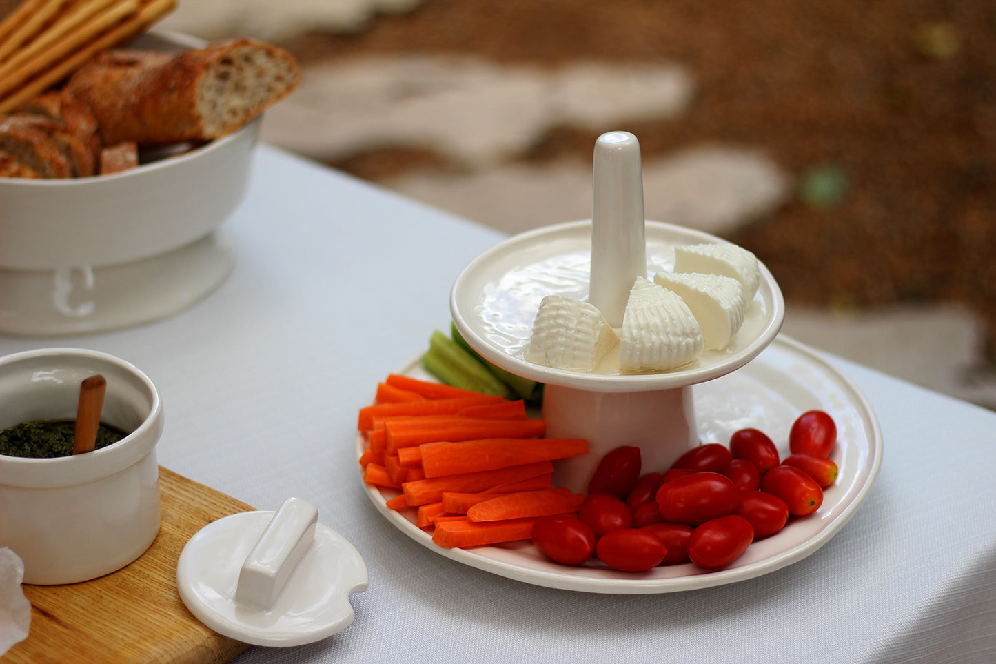 מגדל של רגעים - סטנד הגשה