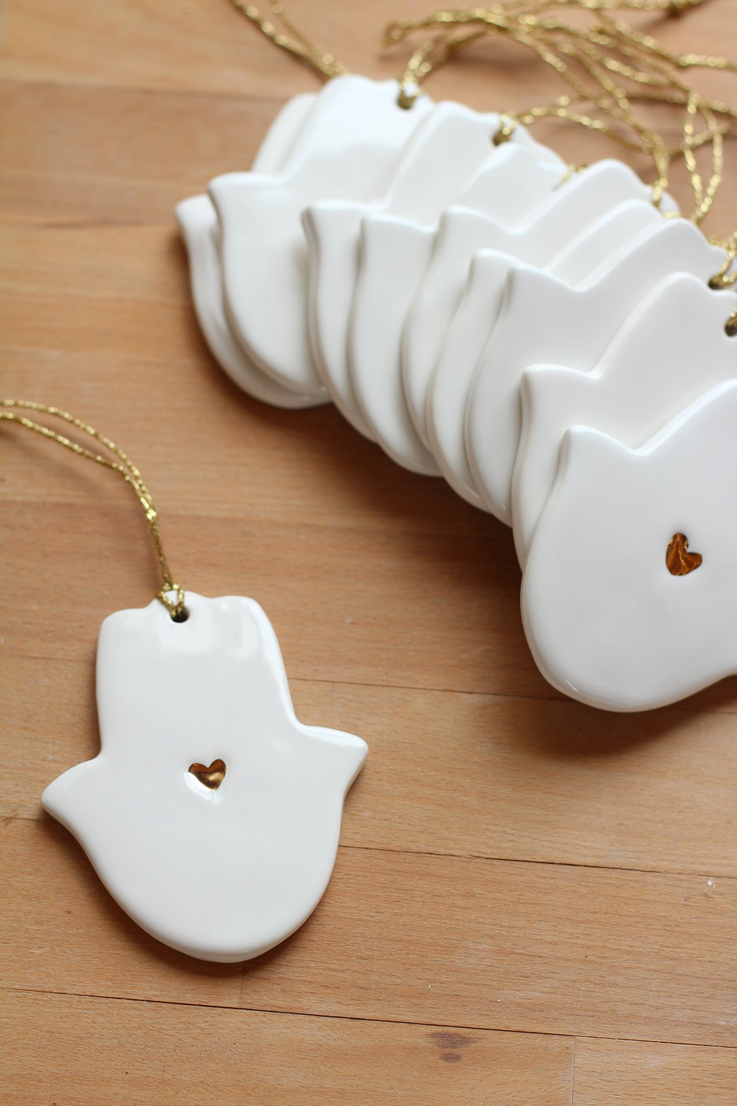 תגית חמסה לב בינונית